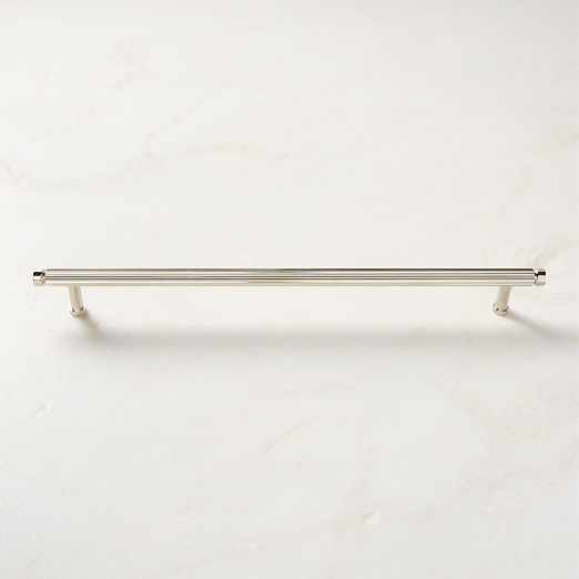 Mirabell Polished Nickel Cabinet Handle 12"