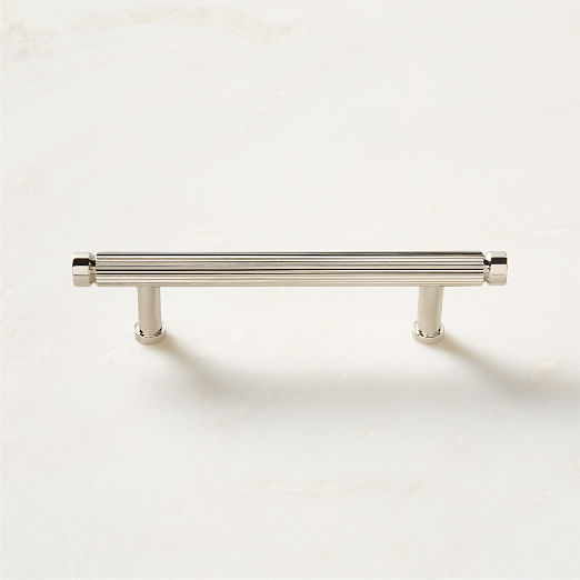 Mirabell Polished Nickel Cabinet Handle 4"