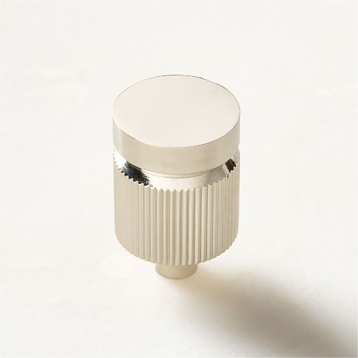 Mirabell Polished Nickel Cabinet Knob 1"