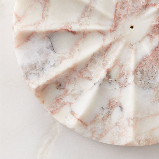 Mirah White Marble Incense Holder