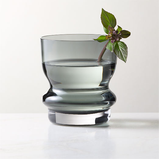 Misha Smoked Double Old-Fashioned Glass