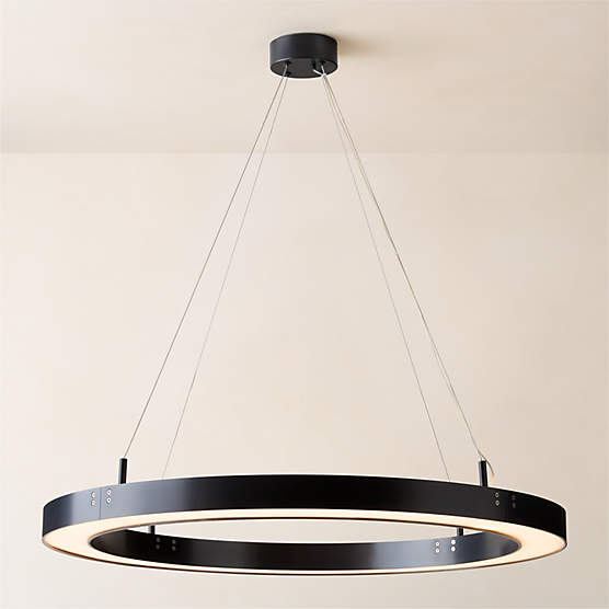 Misura Black Metal Pendant Light
