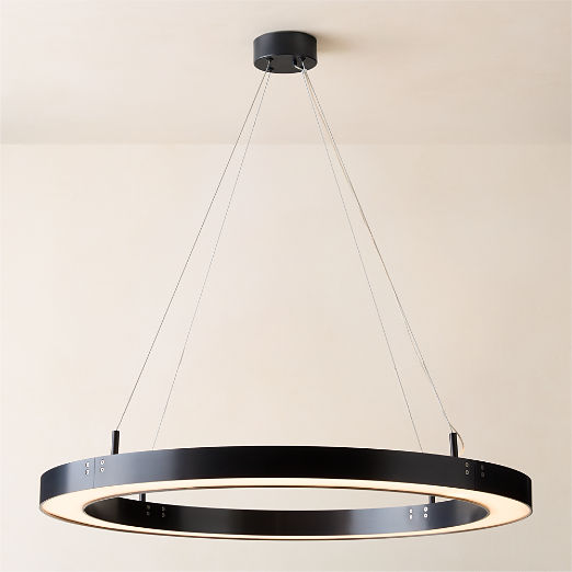 Misura Black Metal Pendant Light