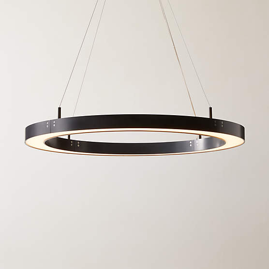 Misura Black Metal Pendant Light