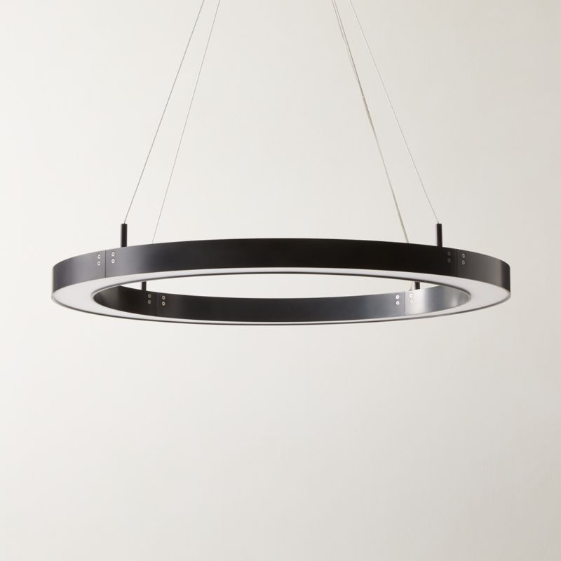 Misura Black Metal Flush Mount Light - image 1 of 4