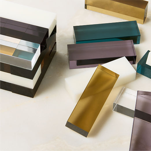 Multi Colored Acrylic Tumbling Tower Game