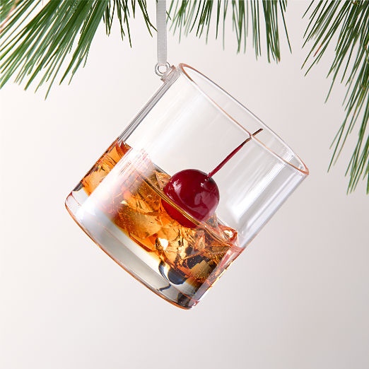 Manhattan Glass Christmas Tree Ornament
