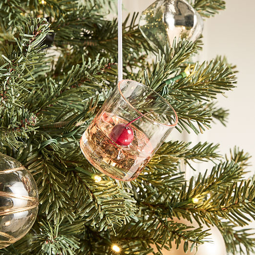 Manhattan Glass Christmas Tree Ornament