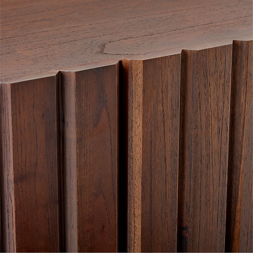 Moab 65" Dark Wood Credenza