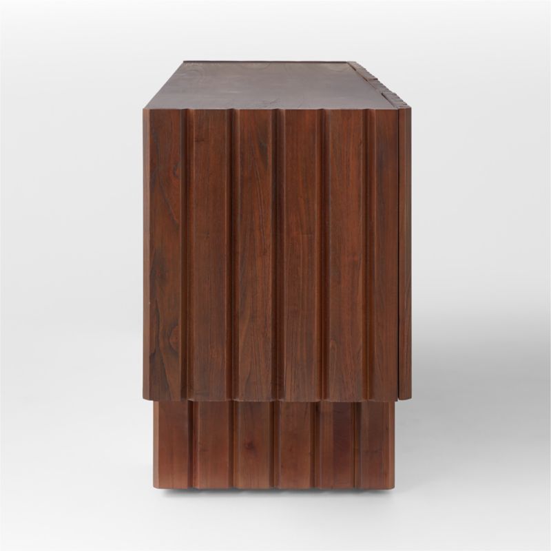 Moab 65" Dark Wood Credenza - image 7 of 10