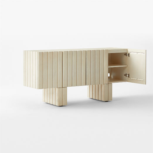 Moab 65" Light Wood Credenza
