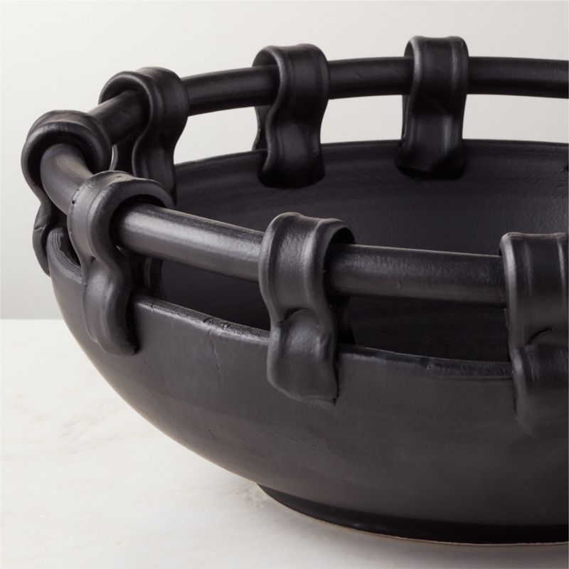 Mondovi Black Ceramic Decorative Bowl - image 1 of 10