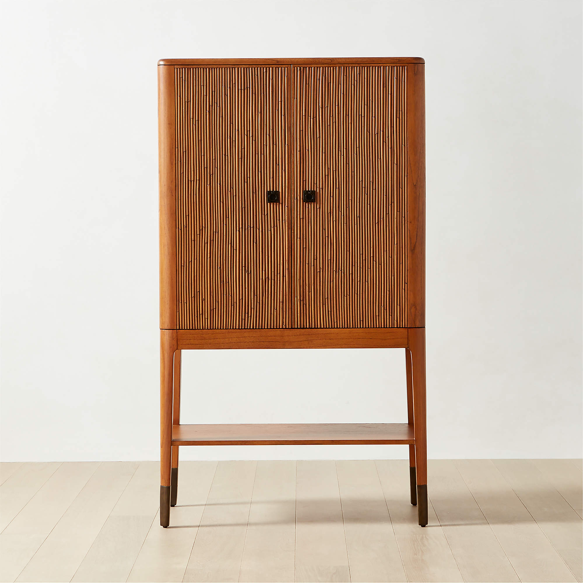 Montara Modern Rattan Bar Tall + Reviews CB2