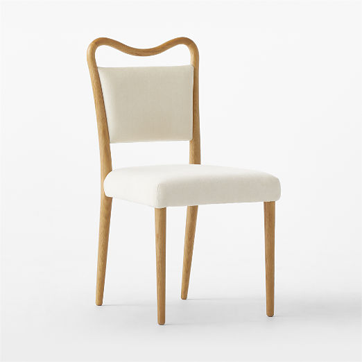 Monte Ivory Performance Fabric Dining Chair