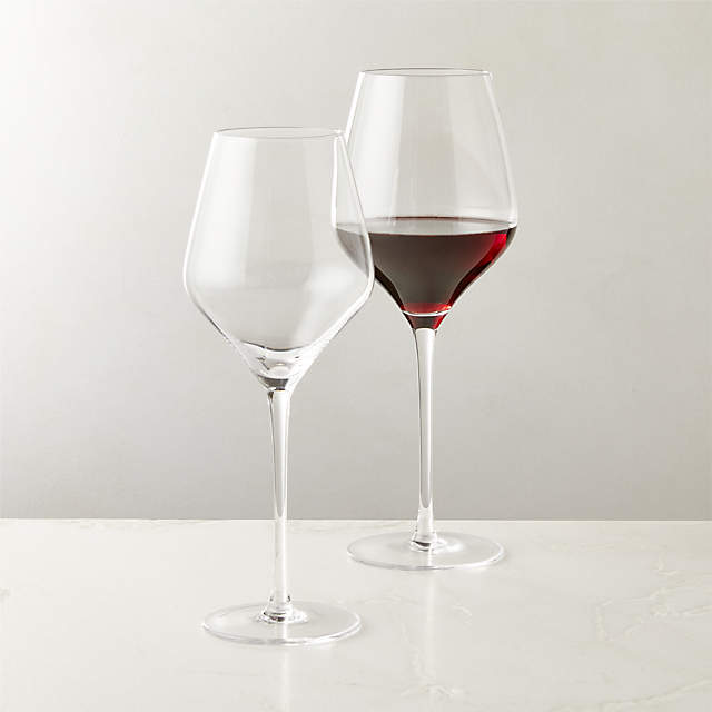 True Modern Stemless Wine Glass Set of 6 + Reviews, CB2