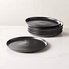Mori 4-Piece Matte Black Dinnerware Set with Pasta Bowl
