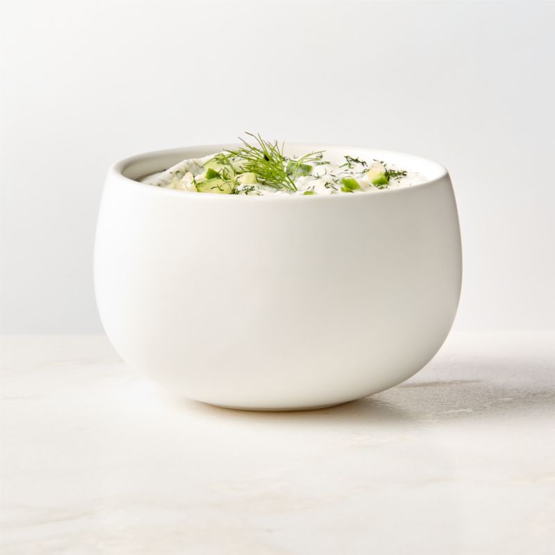 View Mori Matte White Dip Bowl details