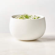 Mori Matte White Dip Bowl