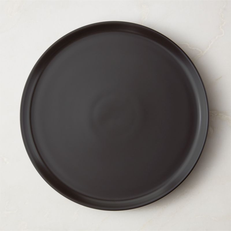 View Mori Matte Black Dinner Plate details