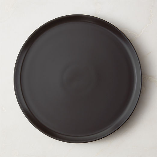 Mori Matte Black Dinner Plate