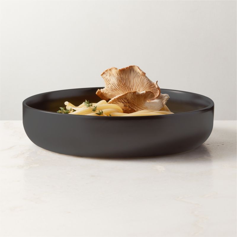 Mori Matte Black Pasta Bowl - image 1 of 5