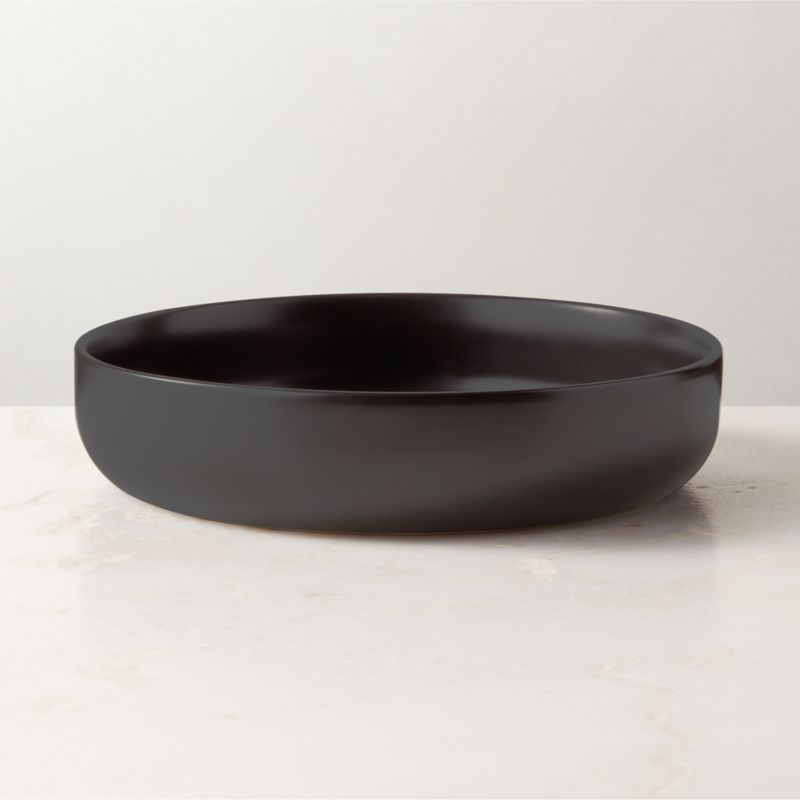 View Mori Matte Black Pasta Bowl details