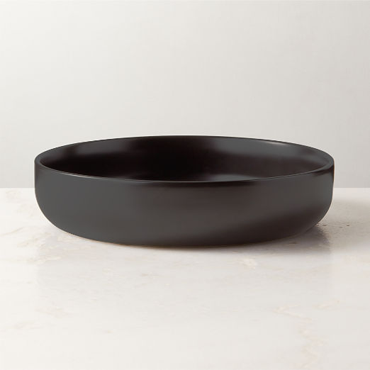 Mori Matte Black Pasta Bowl