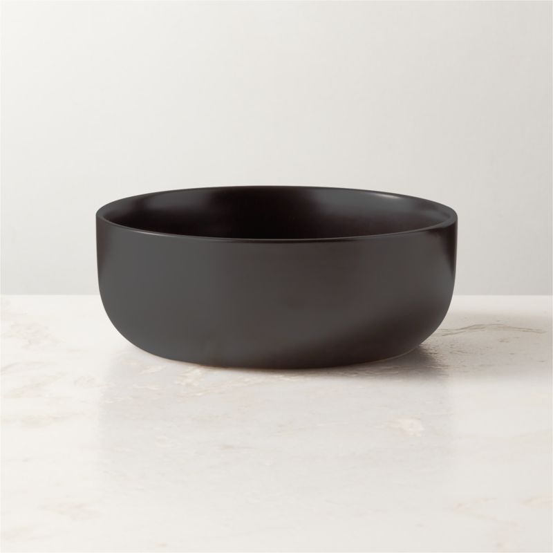 Mori Matte Black Soup Bowl - image 0 of 4