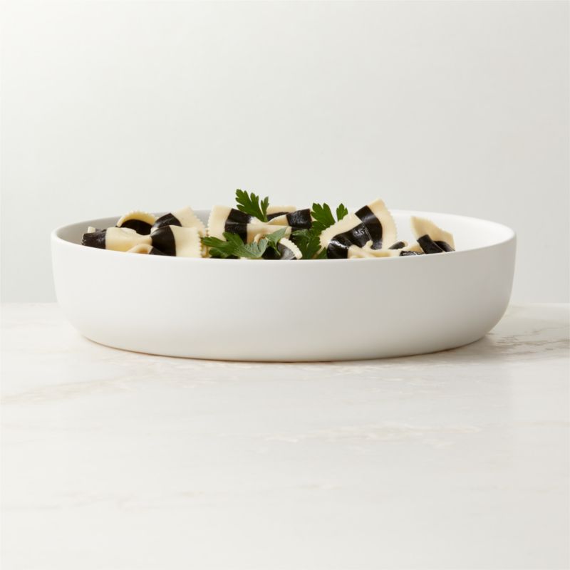 Mori Matte White Pasta Bowl - image 1 of 3