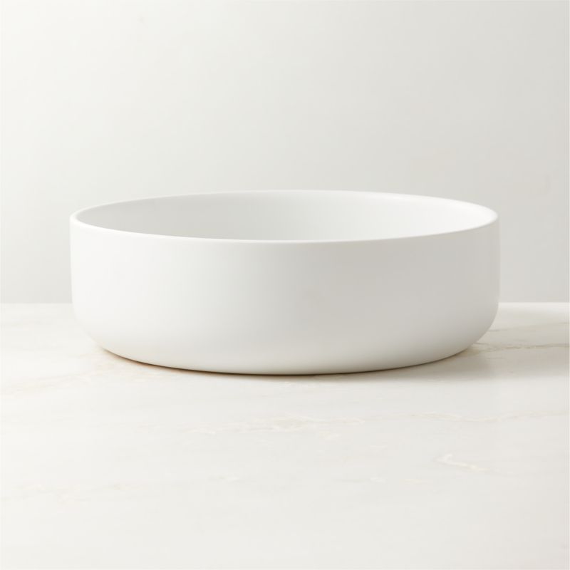 Mori Matte White Serving Bowl - image 0 of 5