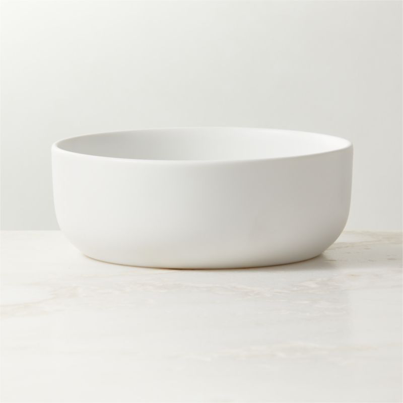 Viewing product image Mori Matte White Soup Bowl - image 1 of 3