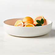 Mori Matte White Low Serving Bowl + Reviews | CB2