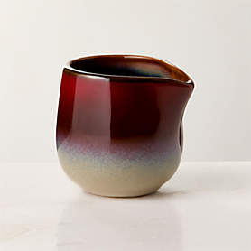Mori Burgundy and Blue Mug with Reactive Glaze 16oz + Reviews