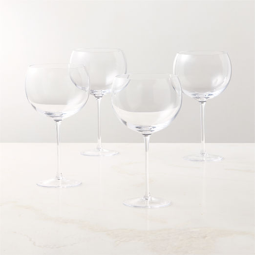Mori Red Wine Glasses Set of 4