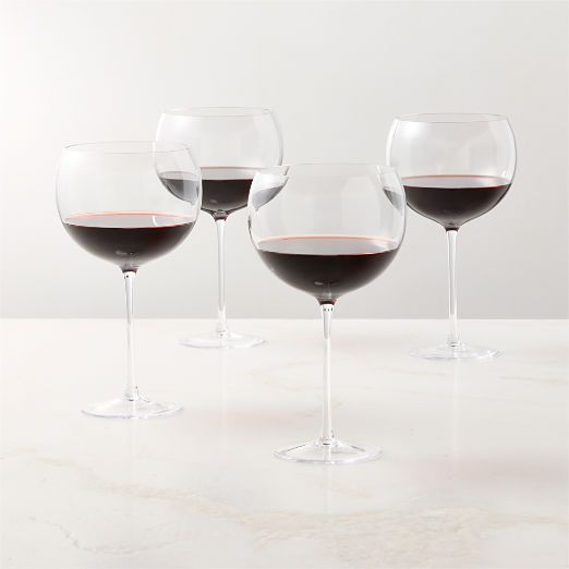 Mori Red Wine Glasses Set of 4