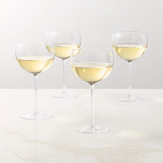 Mori White Wine Glasses Set of 4