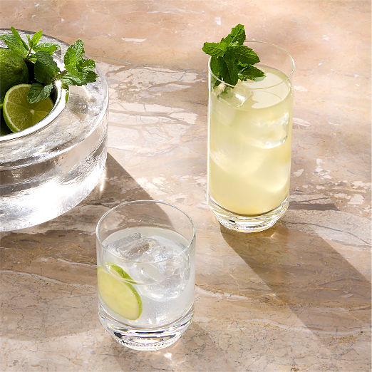 Morro Double Old-Fashioned Glasses Set of 4 by Kravitz Design