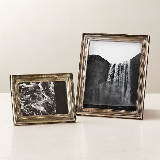 Mossoro Cast Glass Picture Frame 8''x10''