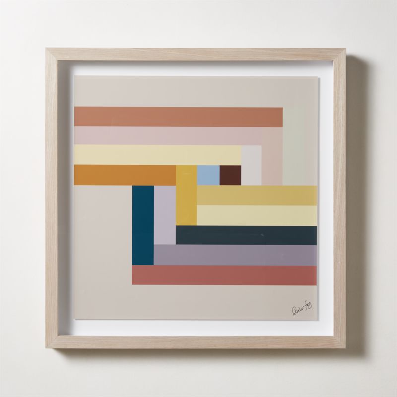 'Motley II' Framed Wall Art 24"X24" - image 0 of 5