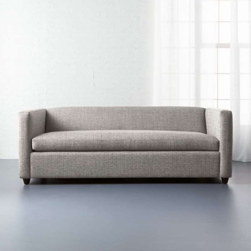 Movie Modern Grey Sleeper Sofa Queen Reviews CB2