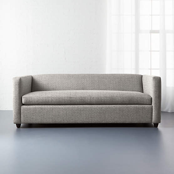 Claremont Modern Dark Grey Sleeper Sofa Queen Reviews CB2 Canada   Movie Queen Sleeper Sofa 