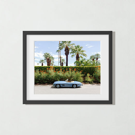 'Mercedes-Benz 300 SL Roadster' Photographic Print in Black Frame 21.75"x17.75"