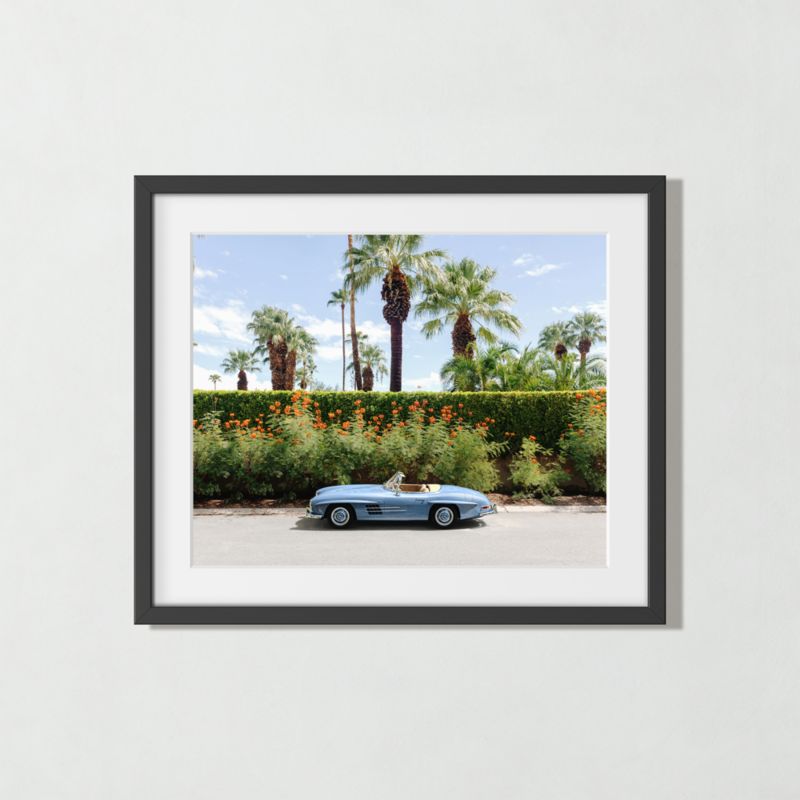 View 'Mercedes-Benz 300 SL Roadster' Photographic Print in Black Frame, 25"x21" details