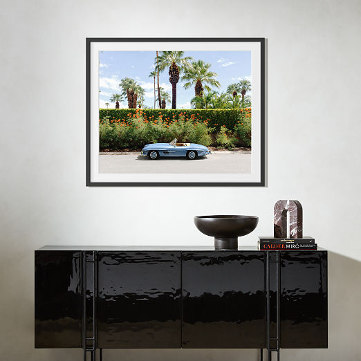 'Mercedes-Benz 300 SL Roadster' Photographic Print in Black Frame