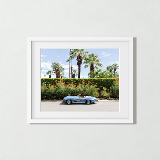 'Mercedes-Benz 300 SL Roadster' Photographic Print in White Frame 21.75"x17.75"