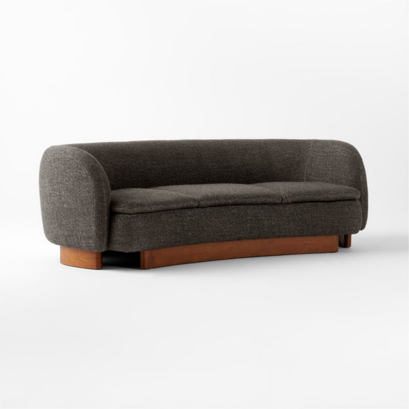 Muir Curved Sofa Luca Juniper by Lawson-Fenning - image 3 of 7