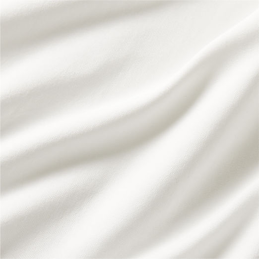 Muna Warm White Washed TENCEL™ Solid Queen Sheet Set