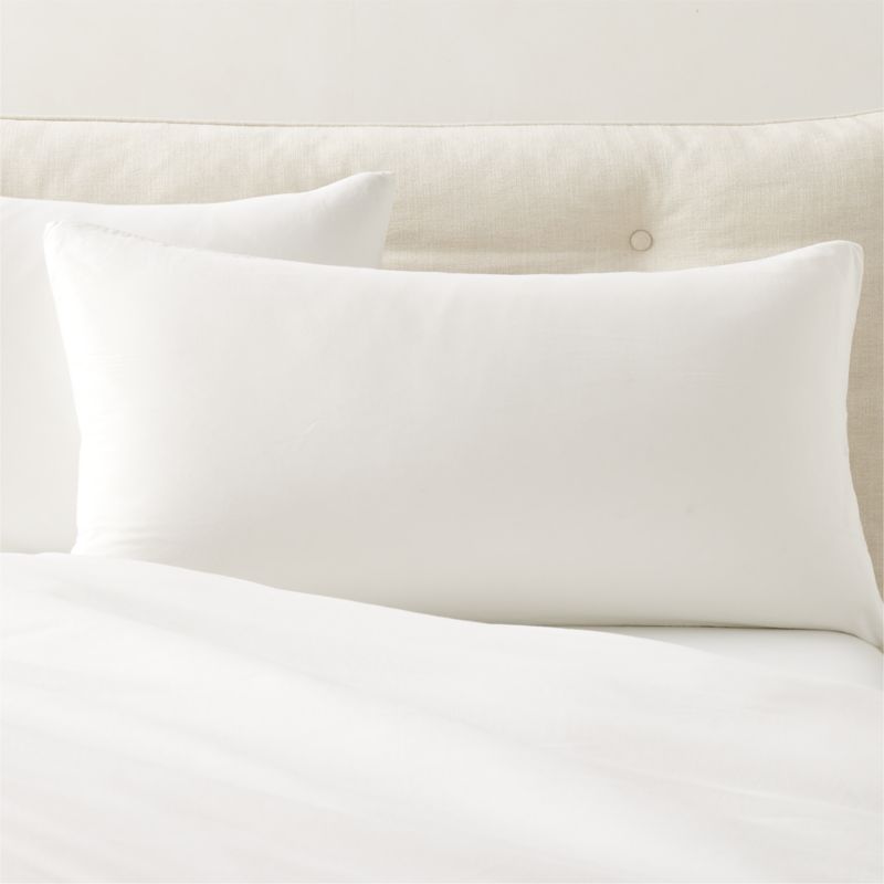 View Muna Warm White Washed TENCEL Solid King Pillow Shams Set of 2 details