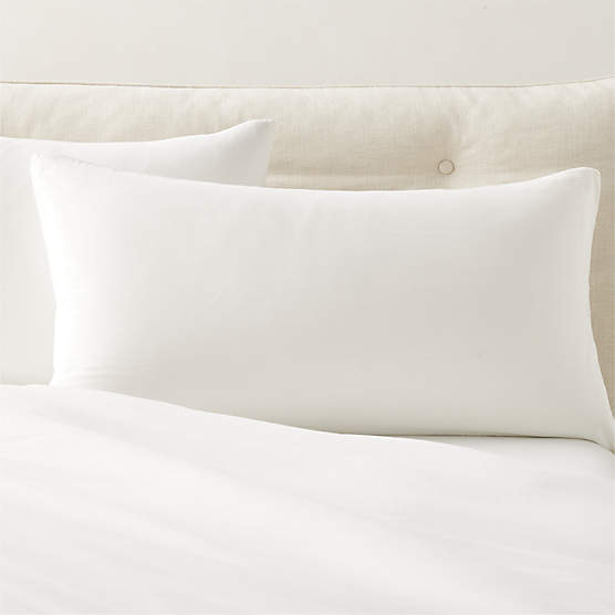 Muna Warm White Washed TENCEL™ Solid King Pillow Shams Set of 2