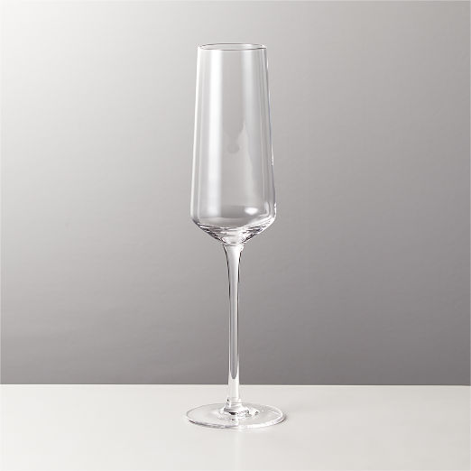 Modern Champagne Flutes CB2